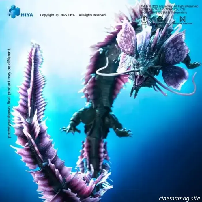 Tiamat entra a far parte della serie Exquisite Basic "Godzilla x Kong: The New Empire" di Hiya Toys.