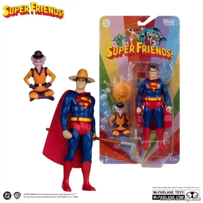 McFarlane Toys reveals a new wave of DC Super Friends action figures.
