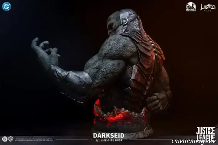 Infinity Studio reveals a life-sized bust of Darkseid inspired by Zack Snyder’s Justice League.