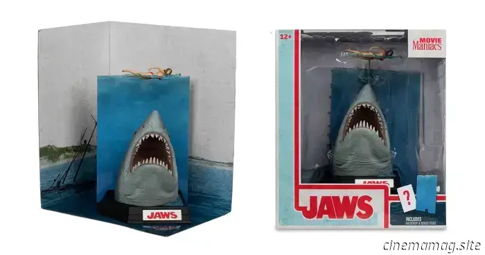 Jaws si unisce alla linea da collezione Movie Maniacs di McFarlane per il 50 ° anniversario