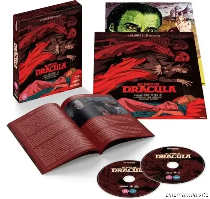 Scars of Dracula e The Horror of Frankenstein di Hammer Films arrivano in 4K Ultra HD