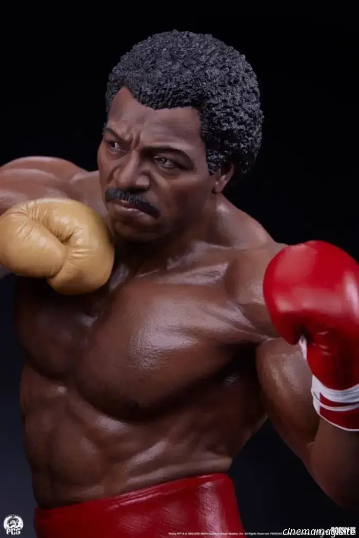 PCS' Rocky III collectible diorama features a showdown between Rocky and Apollo in their personal rematch.