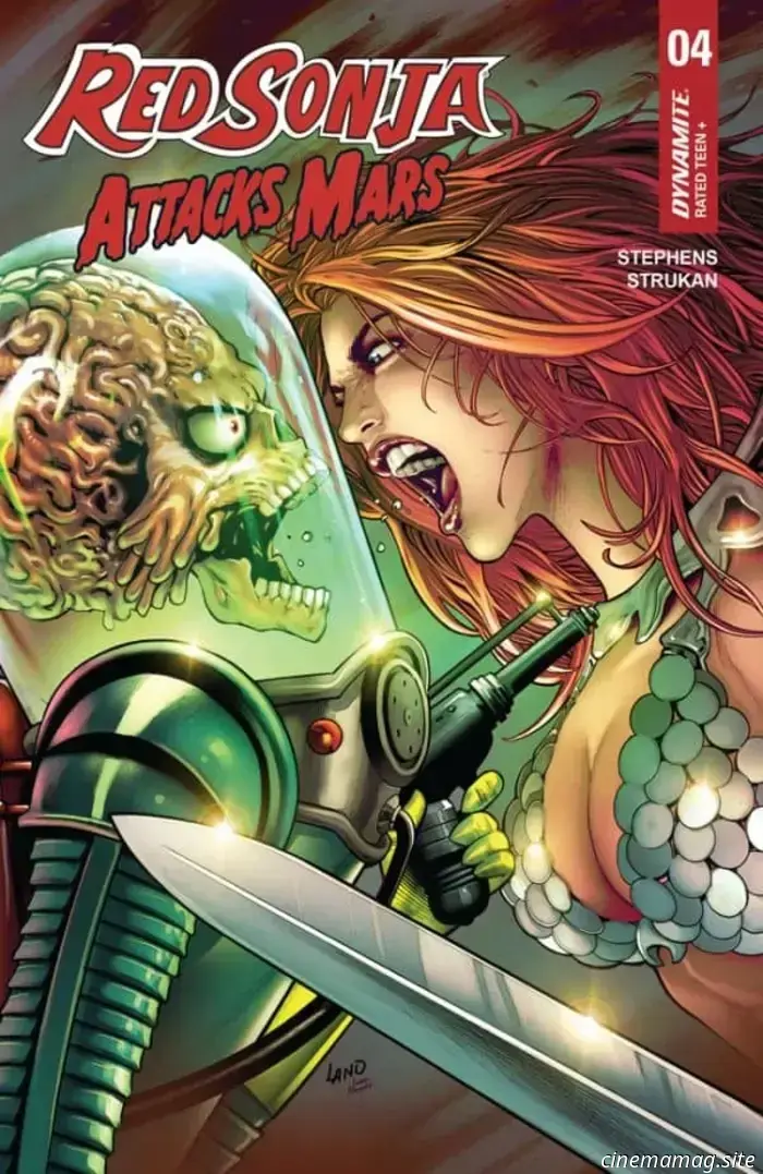 Red Sonja Ataca Marte #4 - Avance de cómic