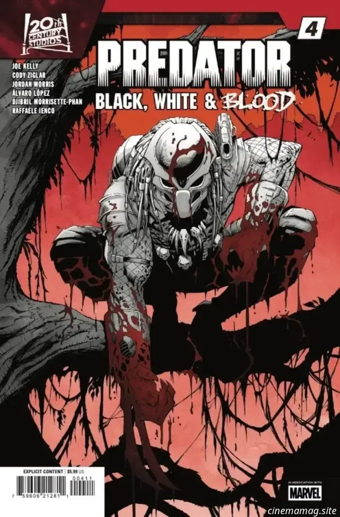Comic Book Sneak Peek – Predator: Black, White & Blood #4