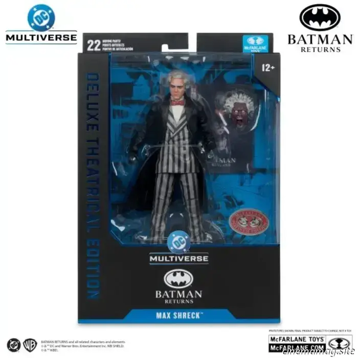 Le action figure di Batman Returns della linea DC Multiverse svelate da McFarlane Toys