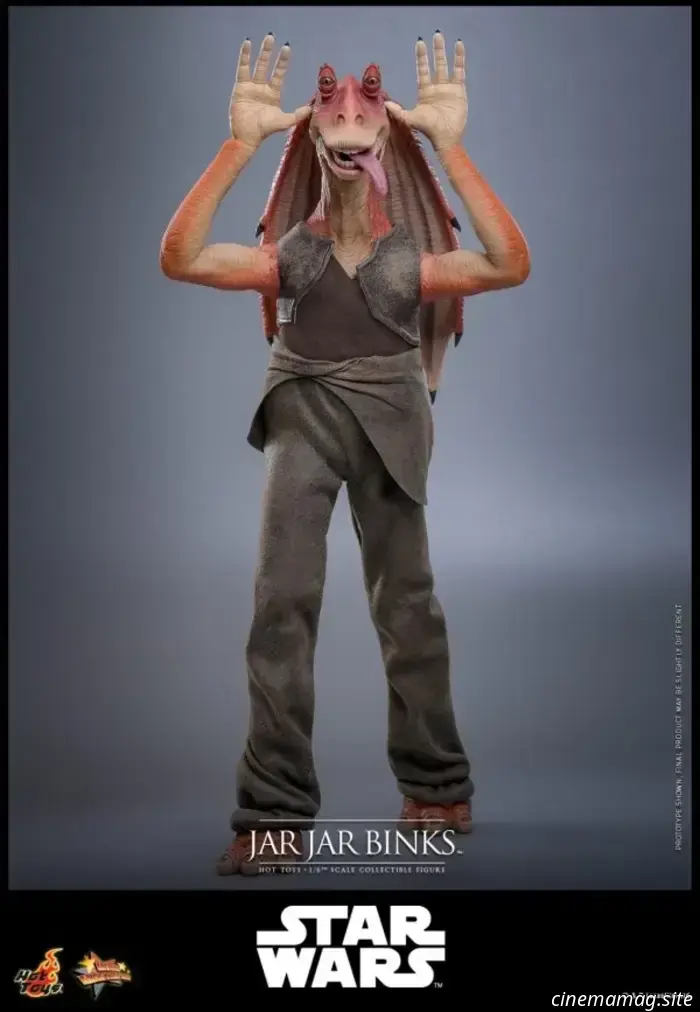 Джар Джар Бинкс присоединился к коллекции шестимасштабных фигурок Hot Toys из "Звездных войн"
