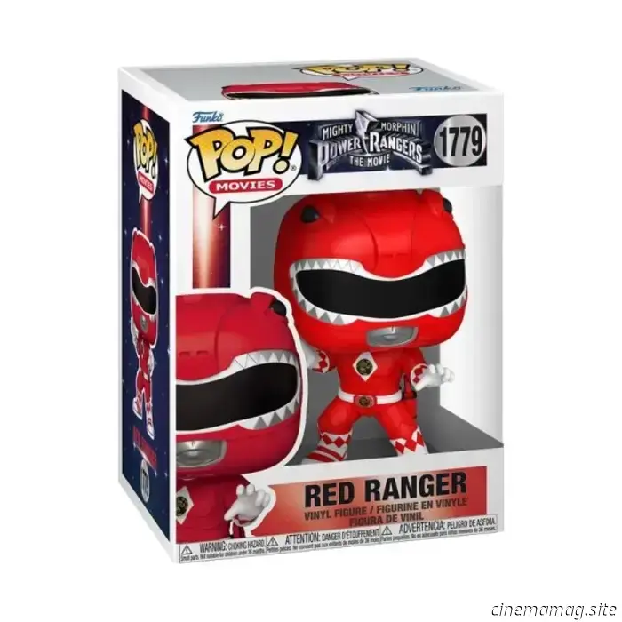 Funko has unveiled Pop! vinyl figures for Mighty Morphin Power Rangers: The Movie.