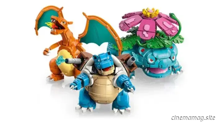 Линейка LEGO Pokémon запускается с Пикачу, Иви, Венузавром, Чаризардом и Бластойзом.