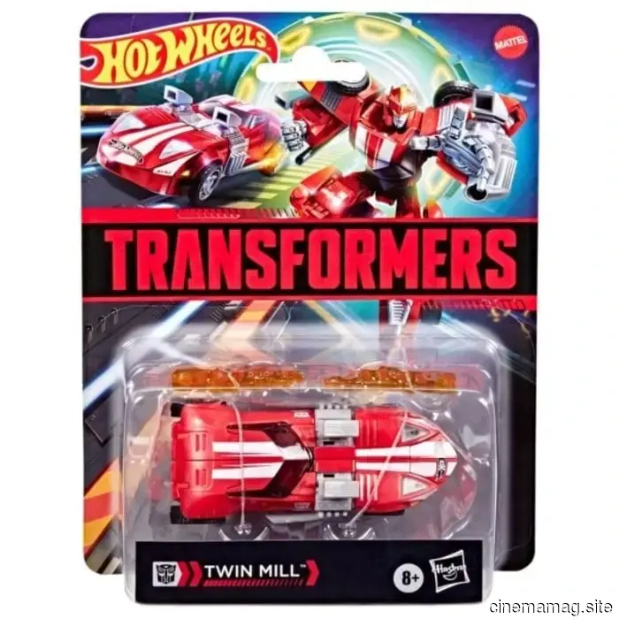 Hasbro introduces new Hot Wheels X Transformers transforming robot figures.