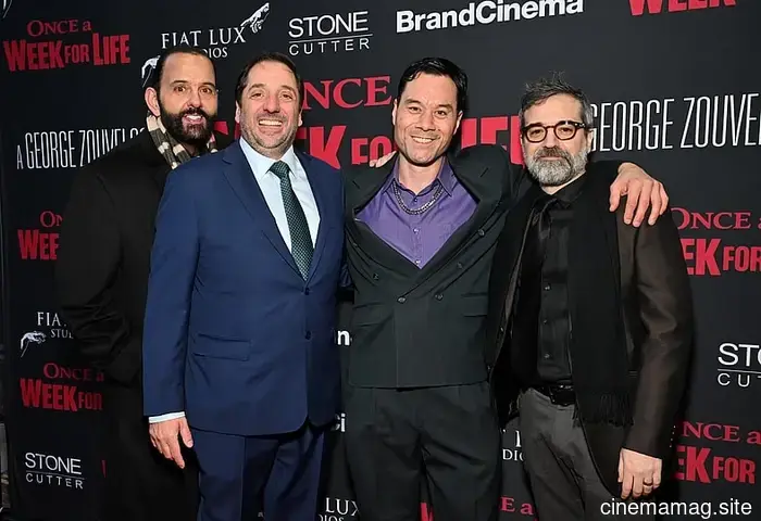 George Zouvelos incarna la grinta della vecchia scuola di New York in Once a Week for Life