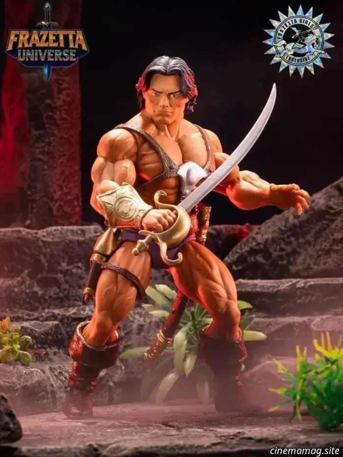 John Carter de Marte, Conan el Bárbaro y Death Dealer lanzan una línea de figuras de acción de estilo retro del Universo Frazetta