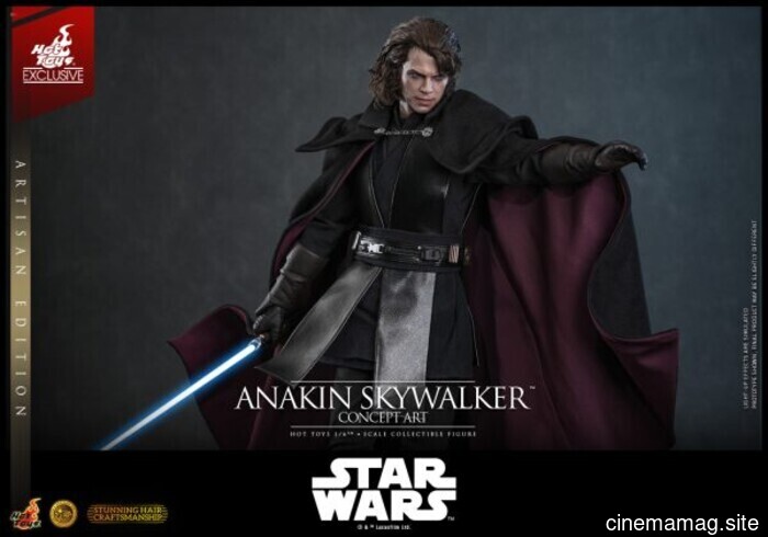 Hot Toys svela la figura in scala sei di Anakin Skywalker (Concept Art) da Star Wars: Episodio III – La vendetta dei Sith