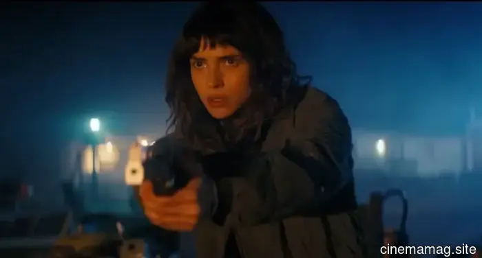 In the trailer for Adam Wingard's Onslaught, Adria Arjona faces off against super-soldiers.