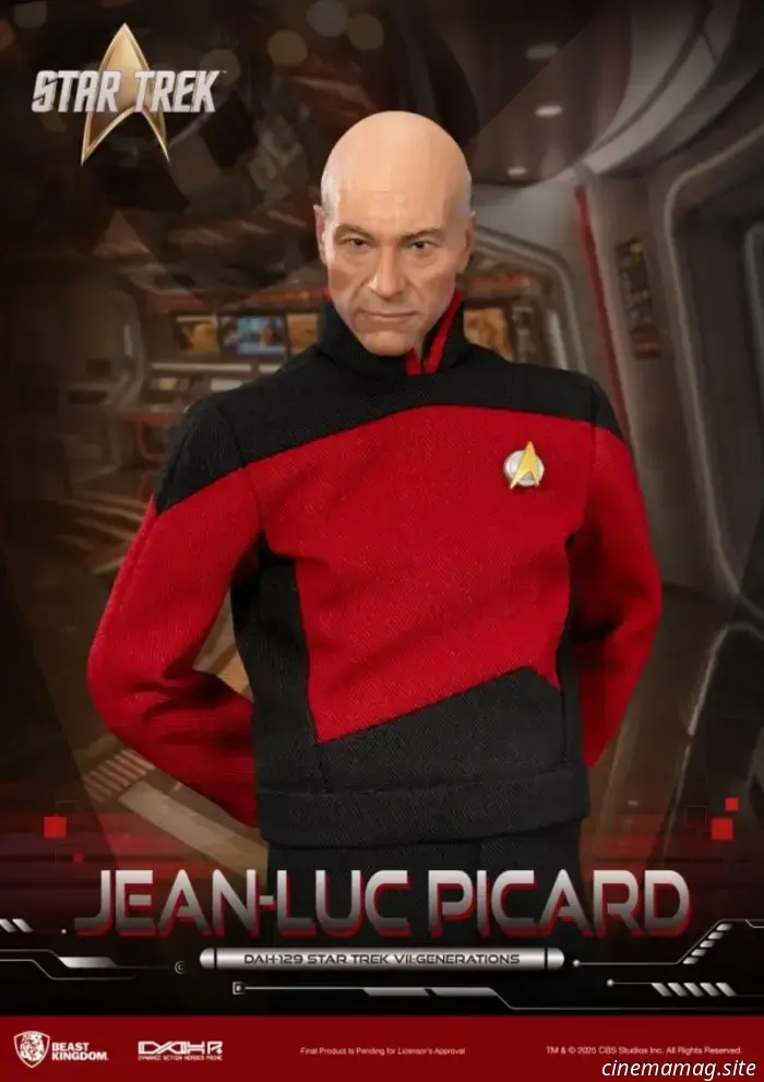 Спок и Пикар присоединяются к линейке динамичных фигурок Beast Kingdom Star Trek Dynamic 8ction Heroes.