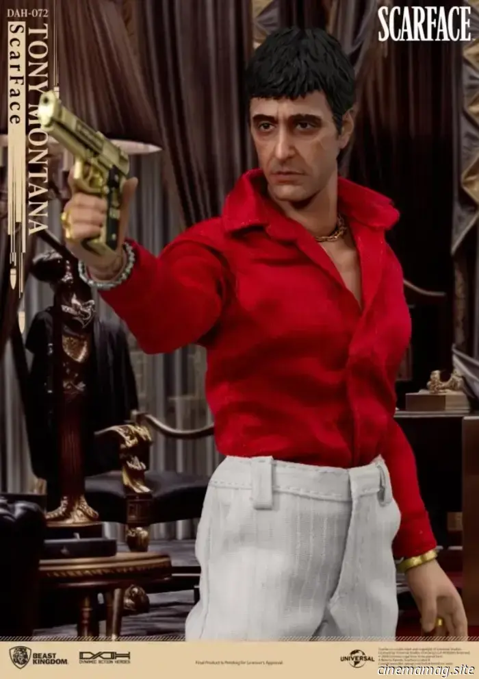 Beast Kingdom has revealed the Dynamic Action Heroes figure of Scarface's Tony Montana.