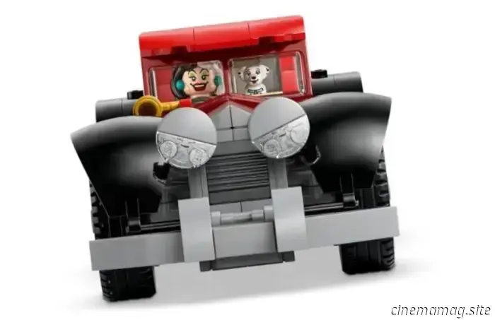 LEGO has revealed Cruella De Vil's car from Disney in anticipation of its release in September.