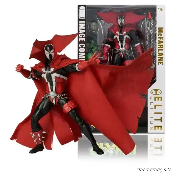 Spawn introduces the Elite Edition action figure as part of McFarlane Toys' Image Comics Founders Series.