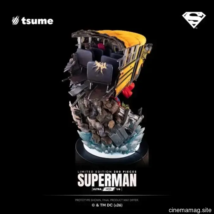 Tsume Art presenta la estatua coleccionable Ultra HQS de Superman inspirada en Jim Lee.