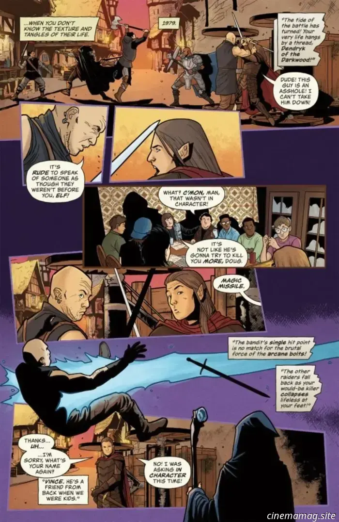 Stranger Things and Dungeons & Dragons: The Rise of Hellfire #3 - Preview of the Comic Book
