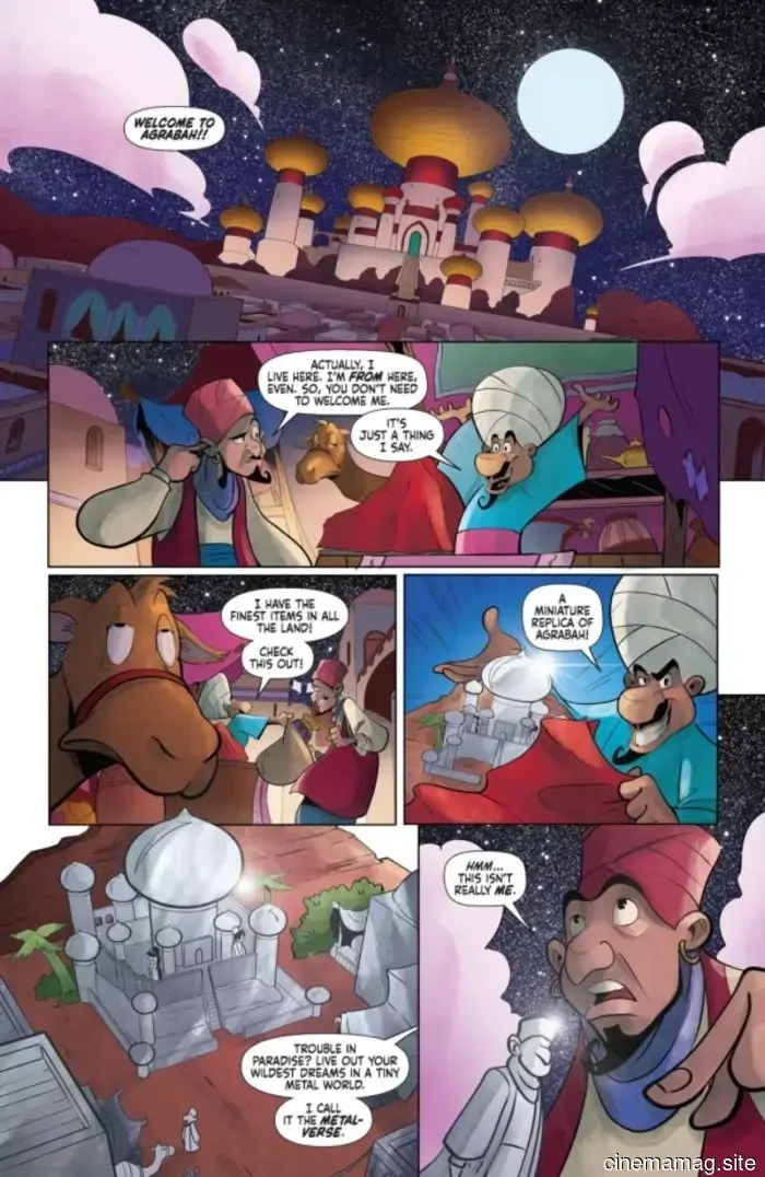 Vista previa del cómic – Aladino #1