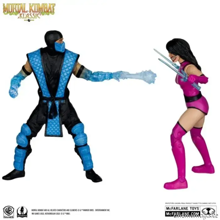 Компания McFarlane Toys запускает новую серию классических фигурок по Mortal Kombat