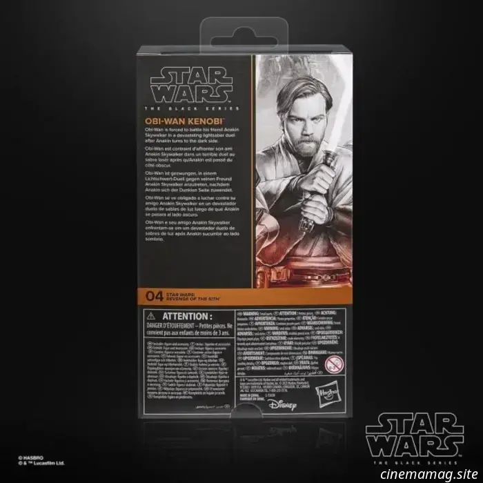 Star Wars: The Black Series: Figuras de Obi-Wan Kenobi y Anakin Skywalker de La Venganza de los Sith reveladas por Hasbro