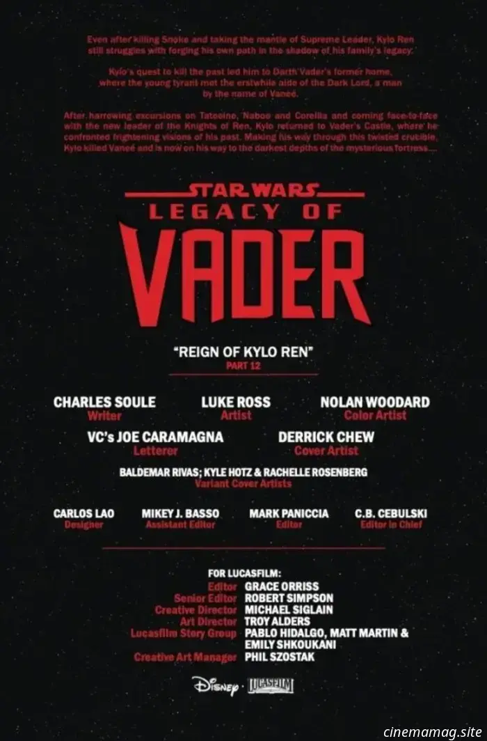 Comic Book Preview – Star Wars: Legacy of Vader #12