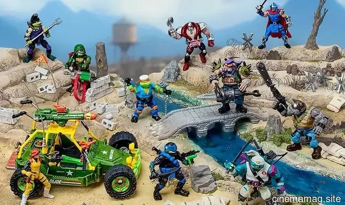 Pre-orders for the Teenage Mutant Ninja Turtles and G.I. Joe crossover action figures are now available.