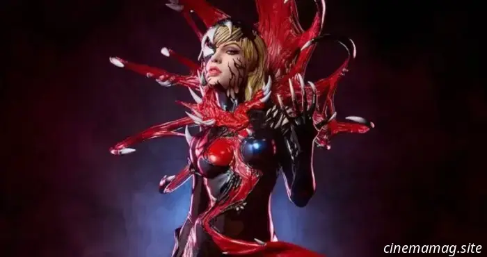 La statua Premium Format di Gwenom è stata svelata da Sideshow.