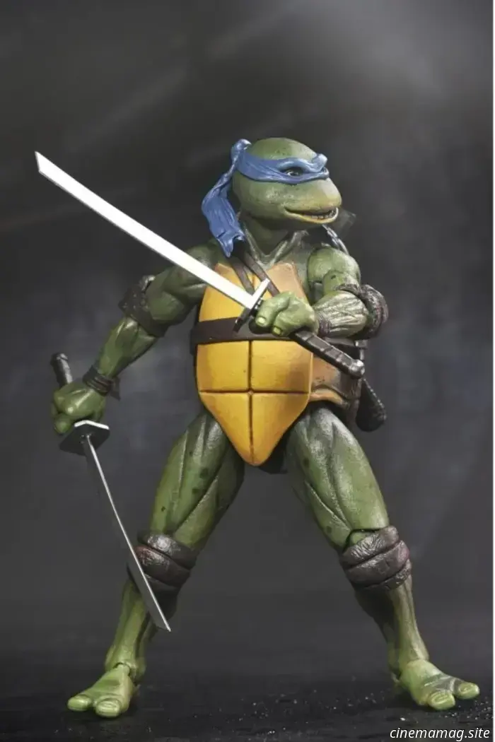 NECA запускает фигурки к 35-й годовщине фильма «Черепашки-ниндзя»