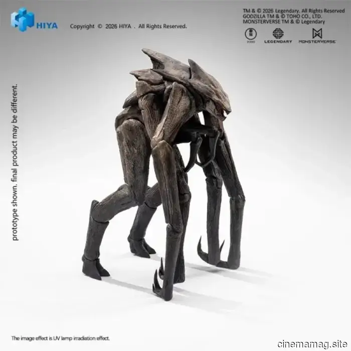 El MUTO del MonsterVerse se une a la línea de figuras de acción Exquisite Basic Series de Godzilla de Hiya Toys.