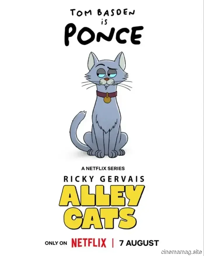 Introducing the profanity-spewing cats from Ricky Gervais' animated feature, Alley Cats, complete with trailer and posters.