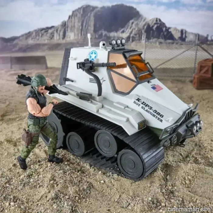 Reveals for the G.I. Joe Classified Series feature Sgt. Slaughter’s Triple T, M.A.R.S. S.N.A.K.E., new Retro Cardbacks, and additional items.