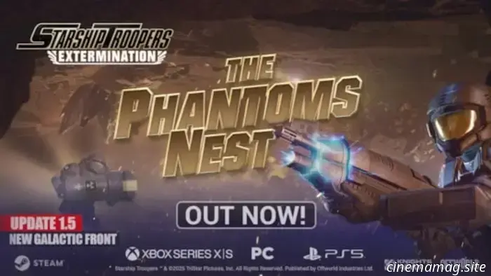 The Phantom's Nest update is now available for Starship Troopers: Extermination.