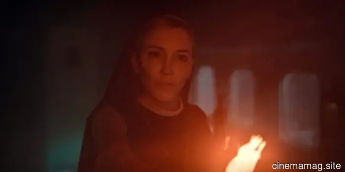 Trailer for the horror film "Speed Demon," featuring Katie Cassidy and William H. Macy, revolves around an exorcism on a train.