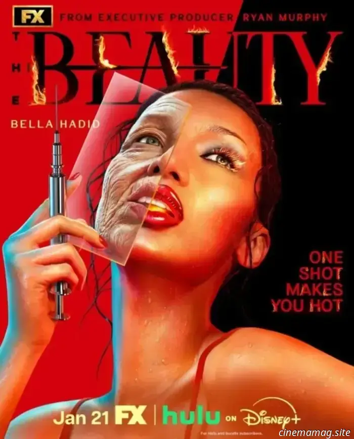 Character posters are revealed for Ryan Murphy's The Beauty.