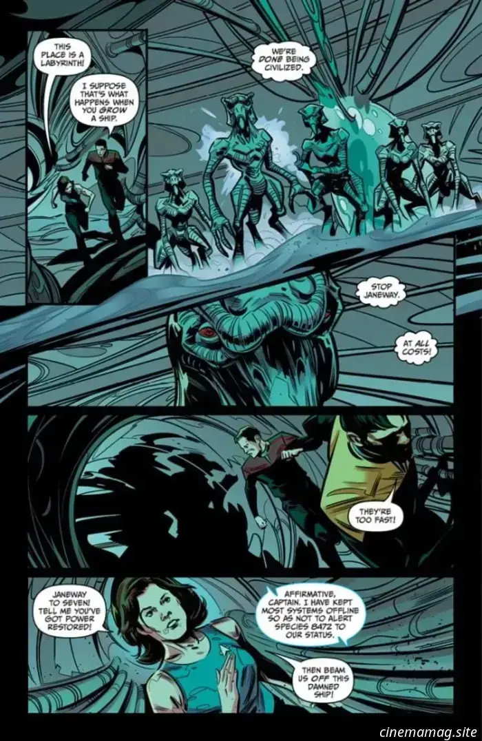 Comic Book Sneak Peek – Star Trek: Voyager – Homecoming #3