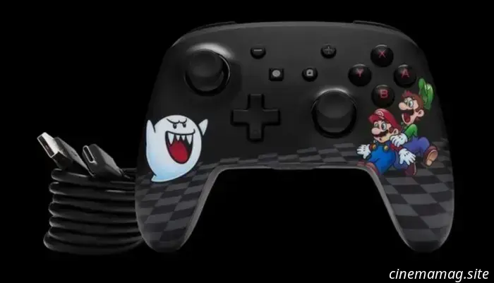PowerA introduces the Mario Peek-A-Boo Enhanced Wireless Controller for Nintendo Switch.