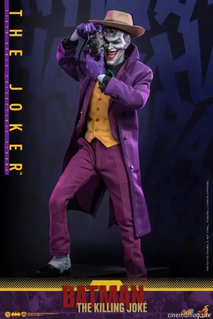 La figura del Joker in scala 1/6 da Batman: The Killing Joke svelata da Hot Toys