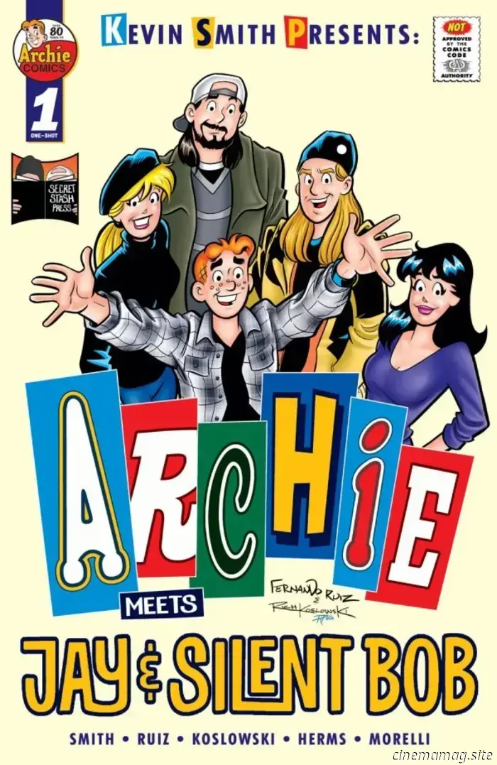 Kevin Smith se dirige a Riverdale para el crossover Archie conoce a Jay y Bob el Silencioso