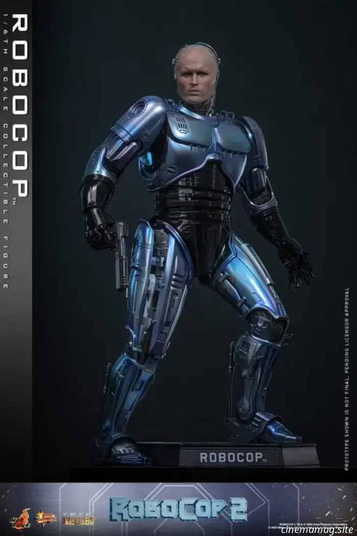 Hot Toys presenta las figuras a escala 1/6 de RoboCop y RoboCain de RoboCop 2
