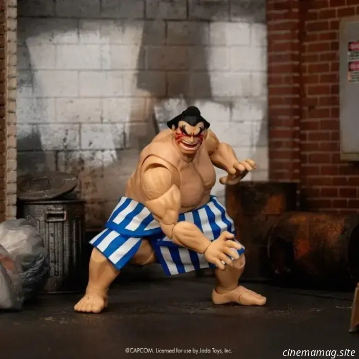 E. Honda se une a la línea de figuras de acción Ultra Street Fighter II de Jada Toys