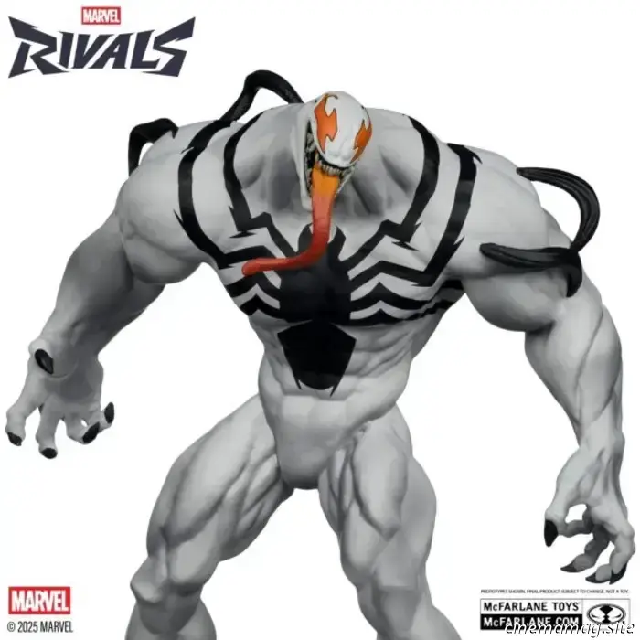 McFarlane Toys presentó las figuras coleccionables de Hulk y Venom de Marvel Rivals.