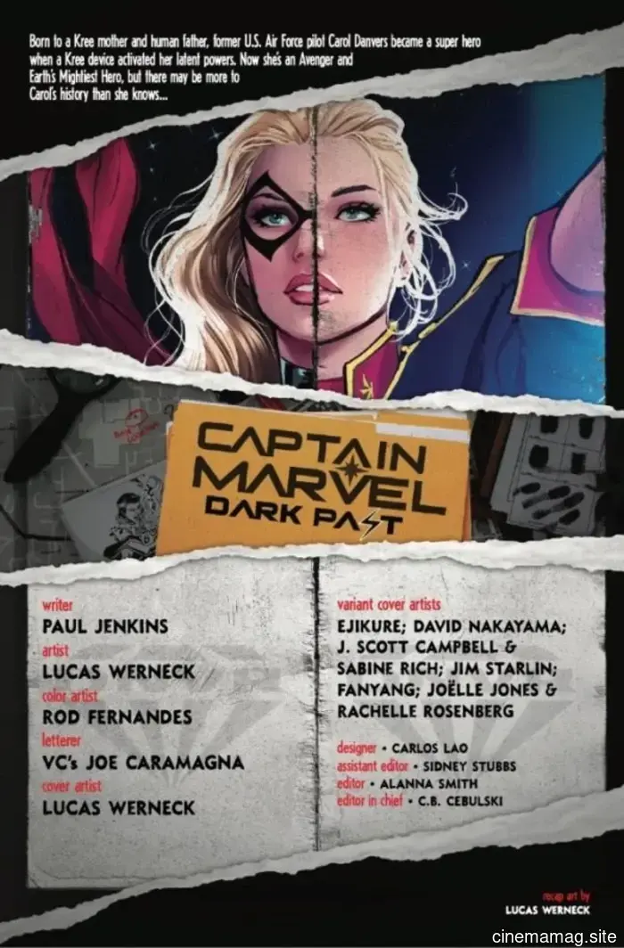 Comic Book Sneak Peek – Captain Marvel: Dark Past #1