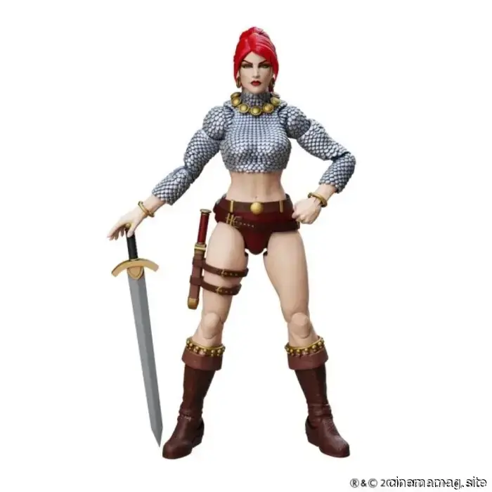 Boss Fight Studio has revealed the Immortal Red Sonja Epic H.A.C.K.S. action figure.