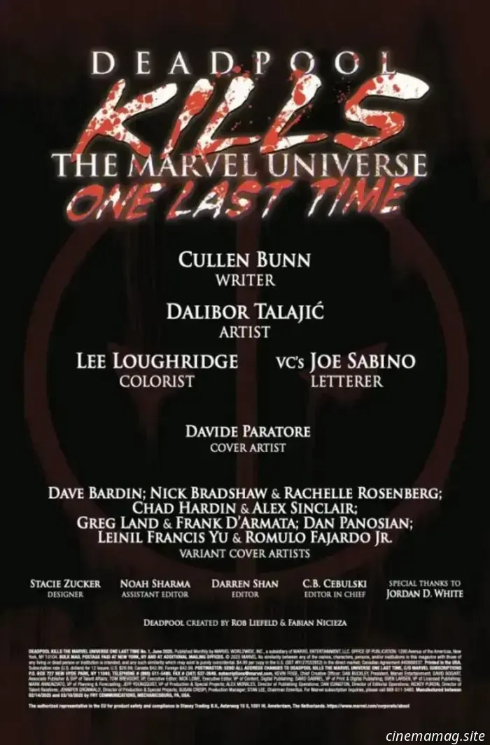 Deadpool Kills the Marvel Universe One Final Time #1 - Comic Book Sneak Peek
