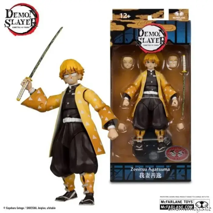 McFarlane Toys reveals new action figures based on Demon Slayer: Kimetsu no Yaiba.