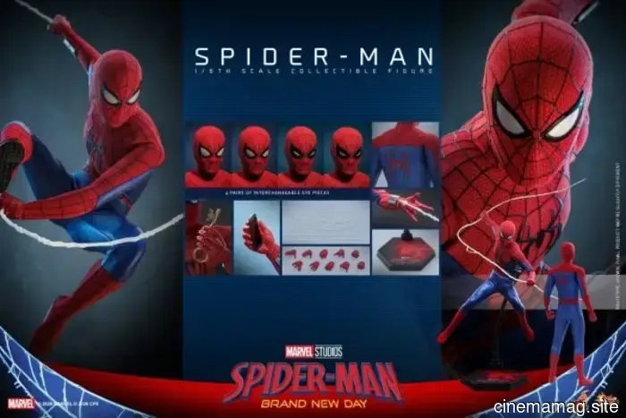 Spider-Man: Brand New Day figura de sexta escala presentada por Hot Toys