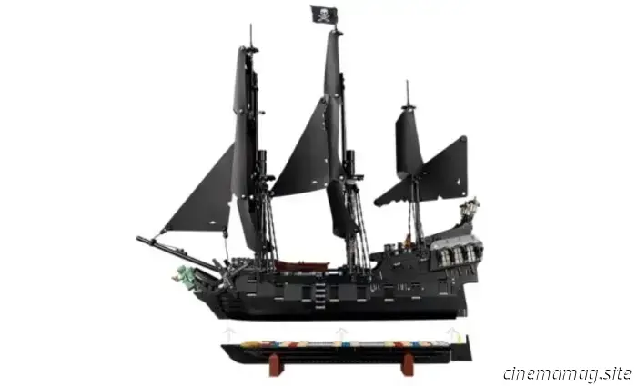 LEGO rivisita Pirati dei Caraibi per il set LEGO Icons della nave pirata del Capitano Jack Sparrow.