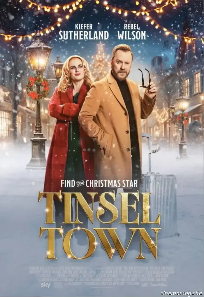 Descubre el tráiler de la comedia navideña Tinsel Town protagonizada por Kiefer Sutherland y Rebel Wilson